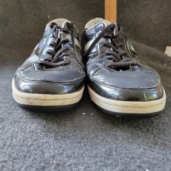 Mens Creative Recreation patent Blk/White Sneaker SZ 14 - Picture 5 of 10